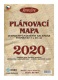 Plánovací roční mapa RETRO skládaná - nástěnný kalendář 2020