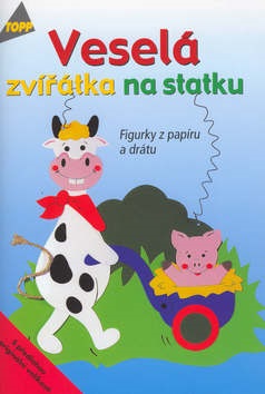 TOPP Veselá zvířátka na statku Figurky z papíru a drátu, 3000 - Kliknutím na obrázek zavřete