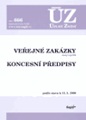 ÚZ č.666 - Veřejné zakázky, Koncesní zákon